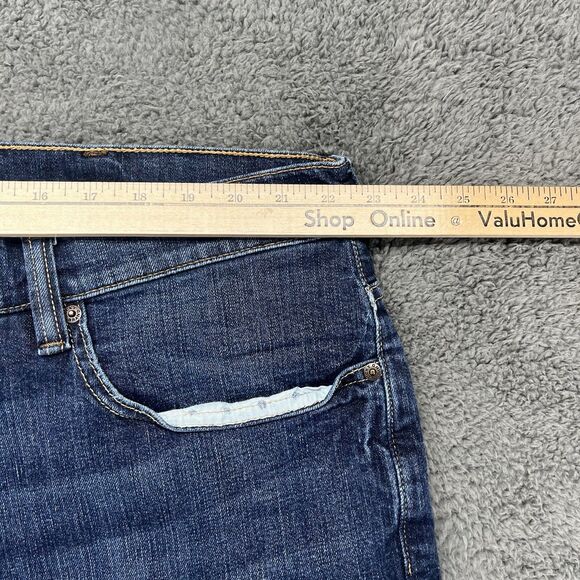 Lucky Brand Jeans Mens 46x30 Blue Medium Wash 181 Relaxed Straight Stretch Preps - Picture 4 of 8